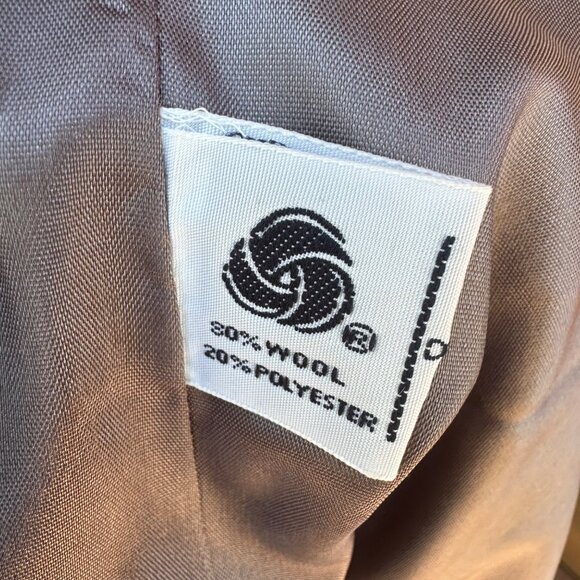 Vintage John Meyer Wool Grey Business Blazer Woman’s Size 12 - Picture 3 of 9